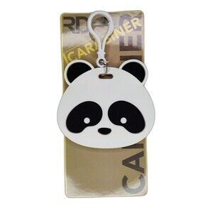 Silicone Luggage Tag Panda Bear